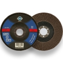 Fächerscheibe 125mm für Metall, Stahl und Holz Korn 80